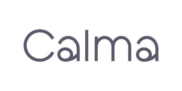 Calma logo on a white background