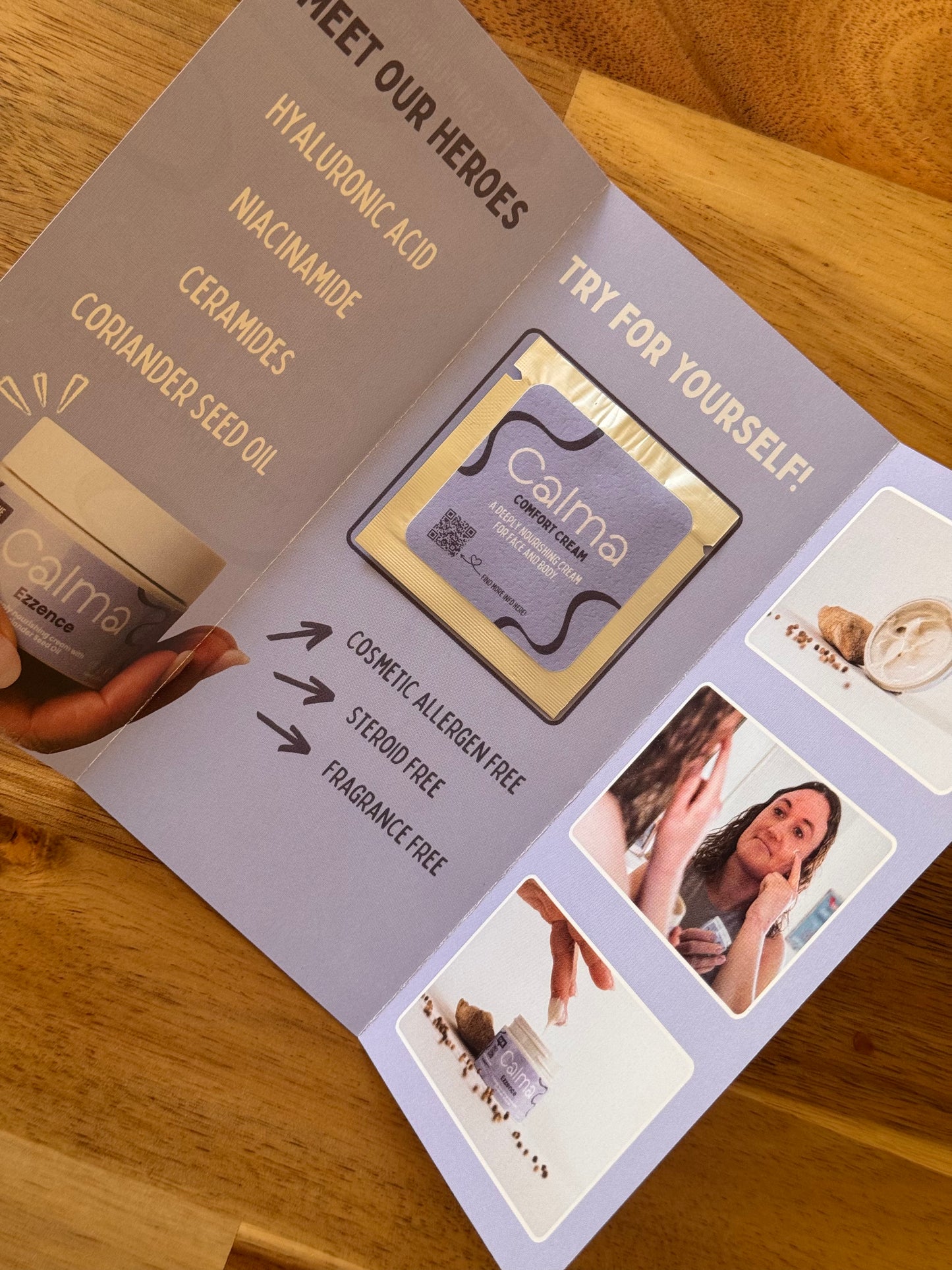 Calma Comfort Cream - Free Sample